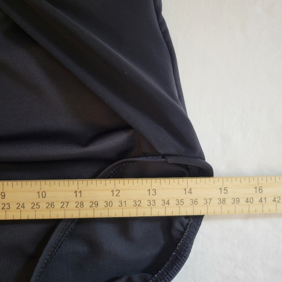 Miraclesuit Pandora One Piece Swimsuit 8 (READ) Black Slimming Mesh Twist Front - Picture 9 of 10